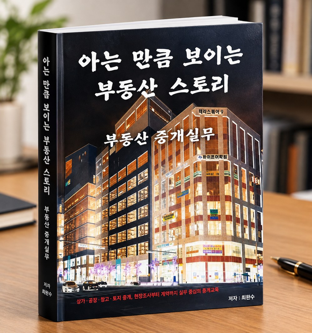 최완수 집필 강의교재 아는 만큼 보이는 부동산 스토리 — 부동산 중개실무