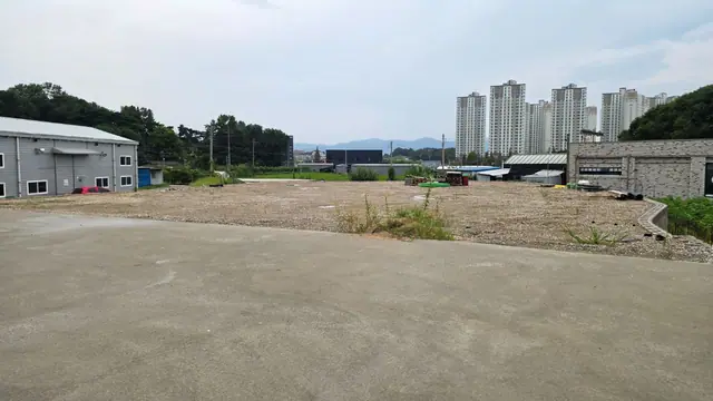청주시 서원구 남이면 가마리 가마리 약 334평 공장용지·토목공사 일부 완료