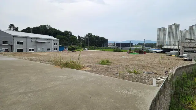 청주시 서원구 남이면 가마리 가마리 약 334평 공장용지·토목공사 일부 완료