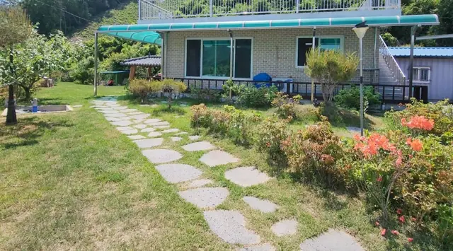 청주시 상당구 미원면 중리 미원면 잔디마당·텃밭 포함 전원주택